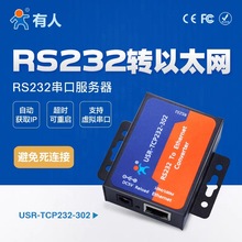 小體積 串口設備聯網服務器網絡轉RS232以太網有人串口服務器串口