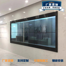 透明液晶屏幕展示柜3D透明液晶橱窗触摸互动透明液晶屏拼接定制