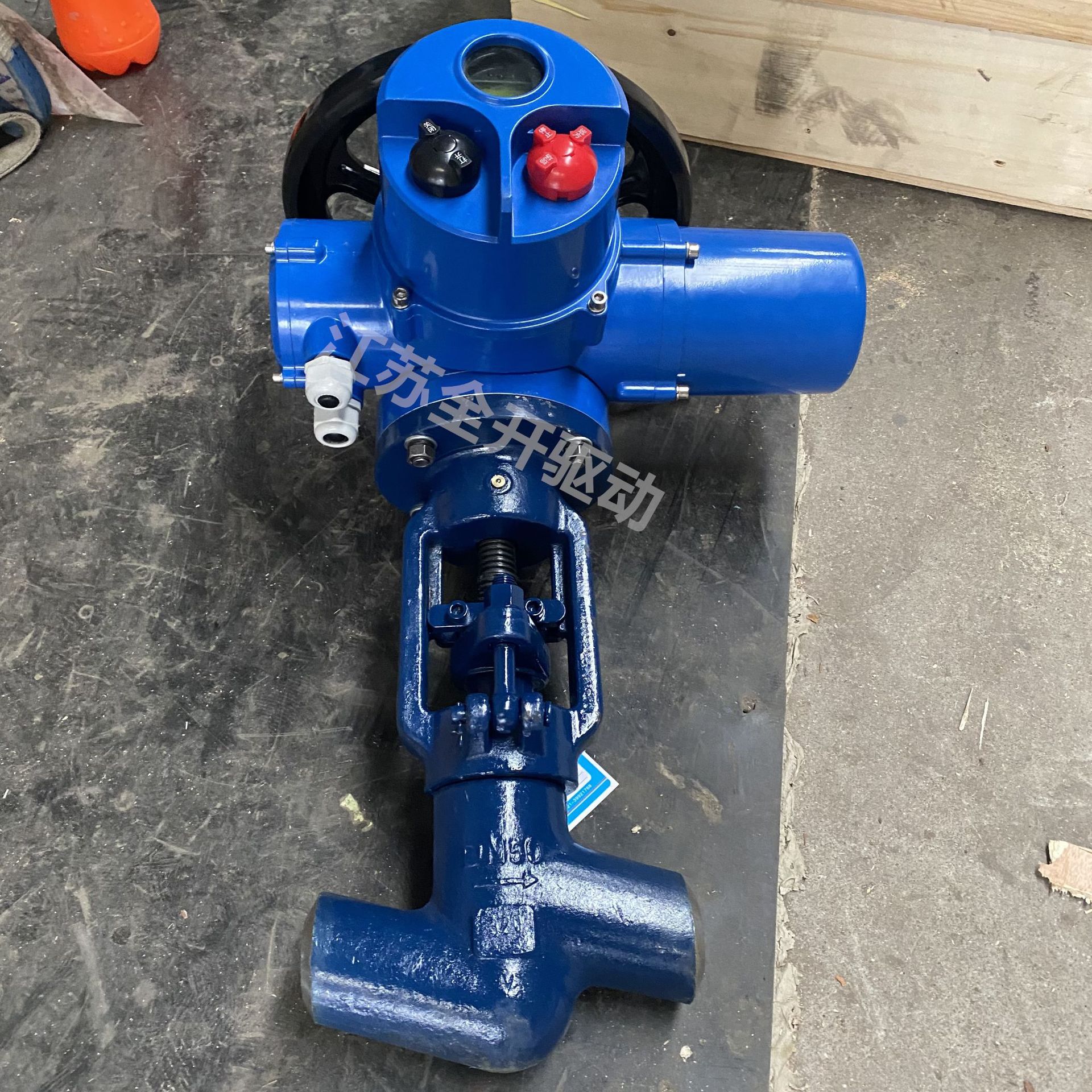 电动高压截止阀J961Y-200V DN40焊接截止阀配非侵入式智能型电装