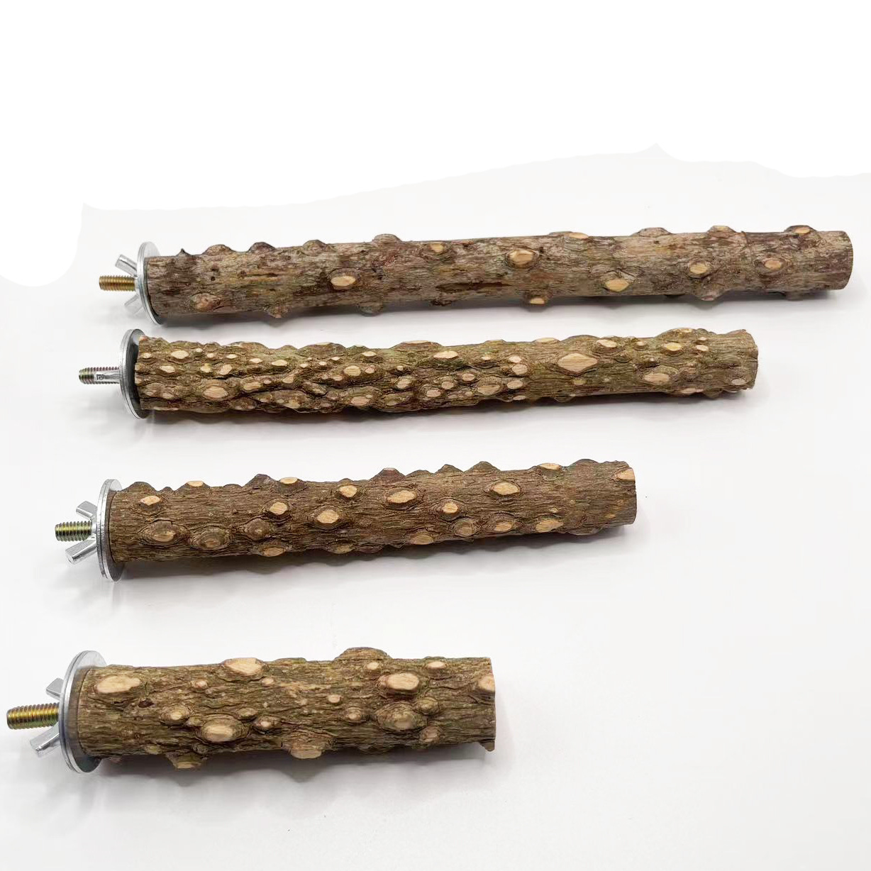 Percha de Madera de Pimienta Natural para Pájaros para Pájaros image 5