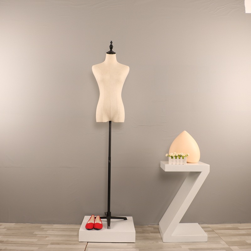 Maniquí de escaparate para tienda de ropa, maniquí femenino de medio cuerpo, maniquí de exhibición, maniquí de enseñanza, maniquí femenino para ropa, modelo de busto pequeño.