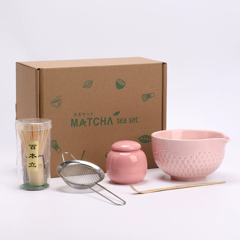 Матча, чайная чашка, набор, нож, чайный порошок