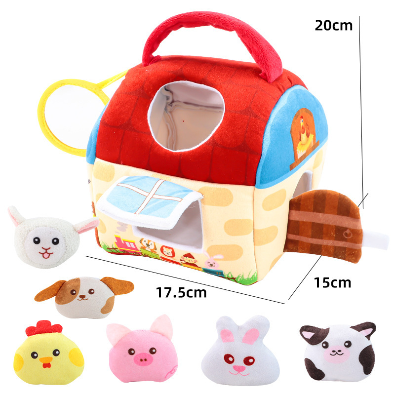 Amazon クロスボーダーフェルトファームハウス幼児知育玩具ミニぬいぐるみブラインドボックス卸売カスタマイズ|undefined