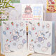 New cute cartoon kraft paper bag gift bag birthday gift bag gift bag high sense creative handbag