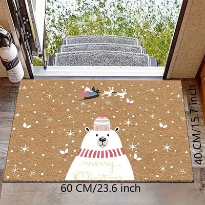 Avtomobil döşəmə paspasları Amazon's Best-Selling Imitation Coconut Fiber Floor - zx-christmas-s-11-4060silk-circle