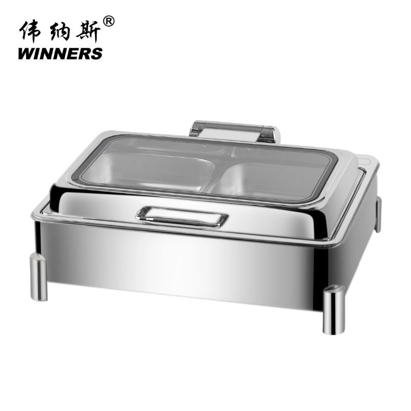 Rectangular hydraulic thermos stainless steel for commercial use