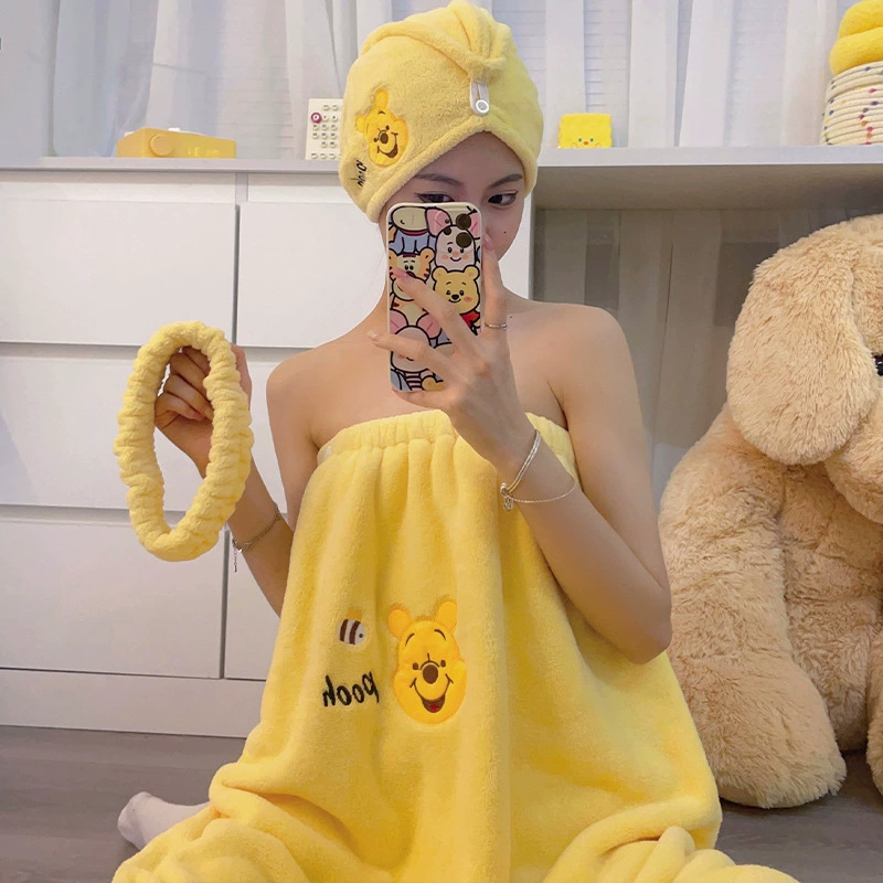 Весенние, летние, осенние и зимние банные полотенца девушки могут носить большие полотенца