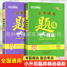 小学题库精选语文+数学小升初小考总复习资料一二三四五六年级初