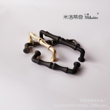 高端简约中式实心把手锌合金拉手欧式橱柜门把现代抽屉衣柜 拉手