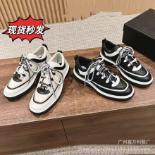 �߰汾С���LС��Ь�紺�¿�ڰ�ƴɫ������؈ЬŮ�r����Ƥ���eЬ