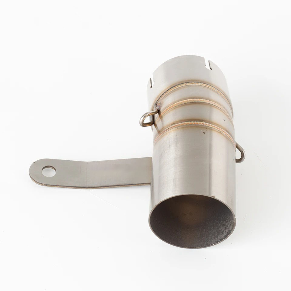 Motorcycle Exhaust Pipe Mid-Section S1000Rr Modified Exhaust Pipe Without Drum Mid-Section S1000R S1000 Rr
