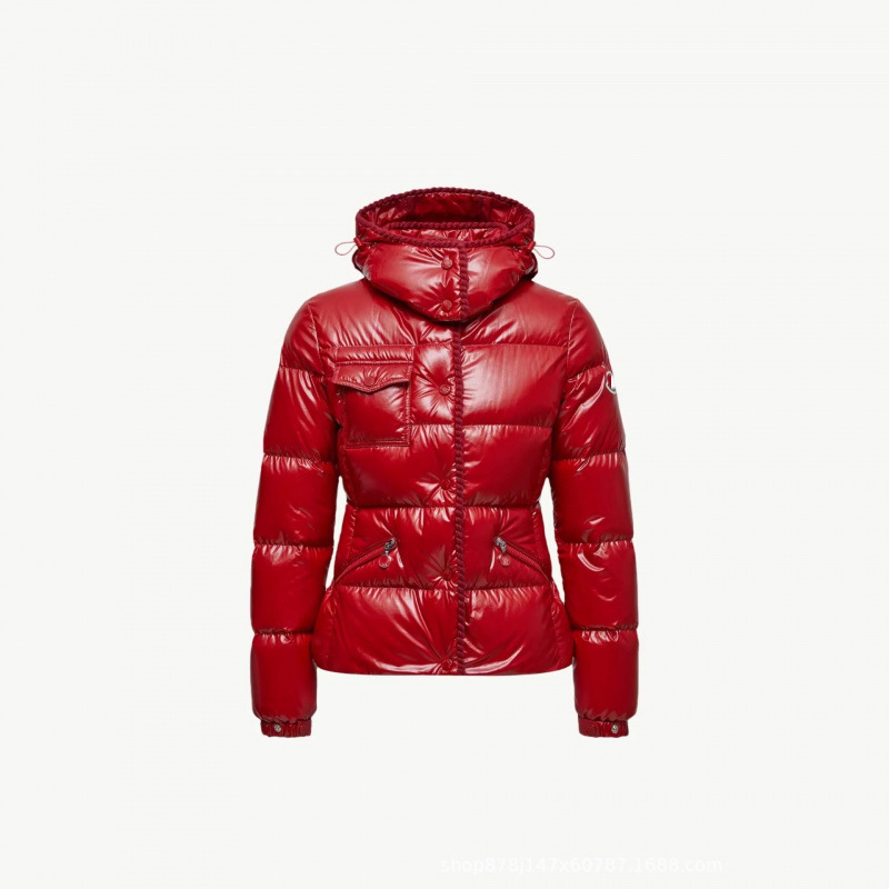 New Moncler Glarein Slim-Fit Second-Generation Glossy down Jacket for Women, Short Style, Slim-Fit Coat