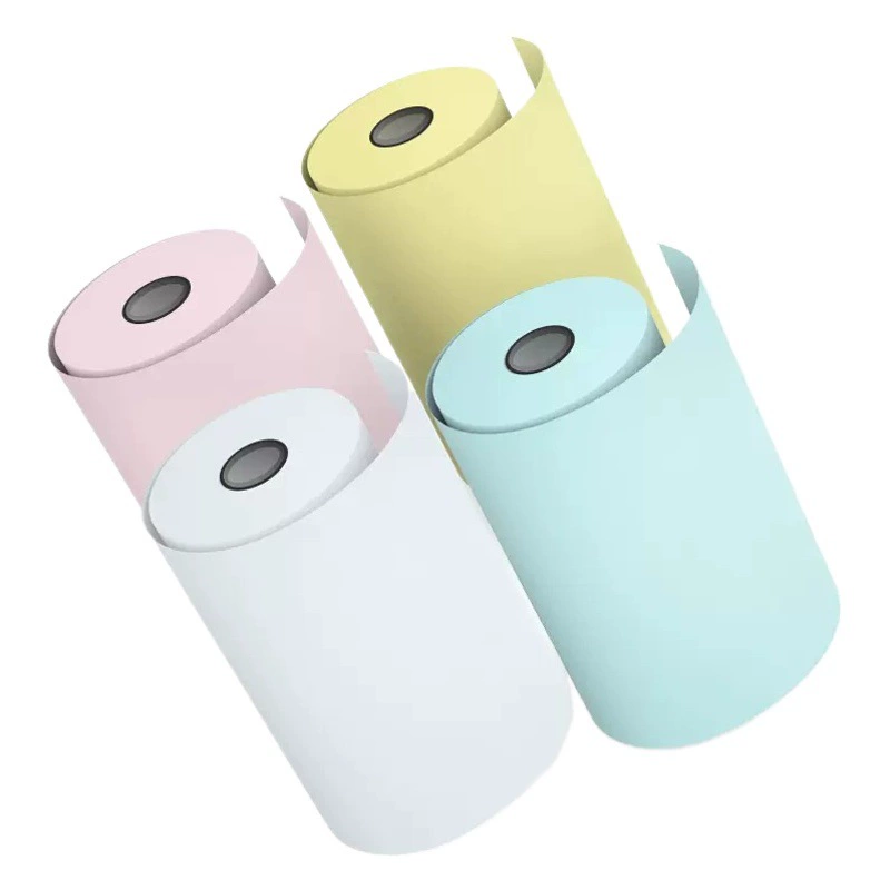 Термобумага Meow Meow Machine для коррекции ошибок, 57*25 мм, цветная, без бисфенола А, тройная защита, оптовая продажа от производителя