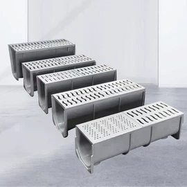 排水系统;网格板;沉淀池