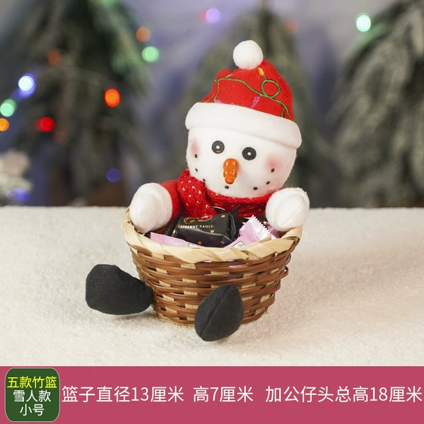 Korean-style basket, Small snowman