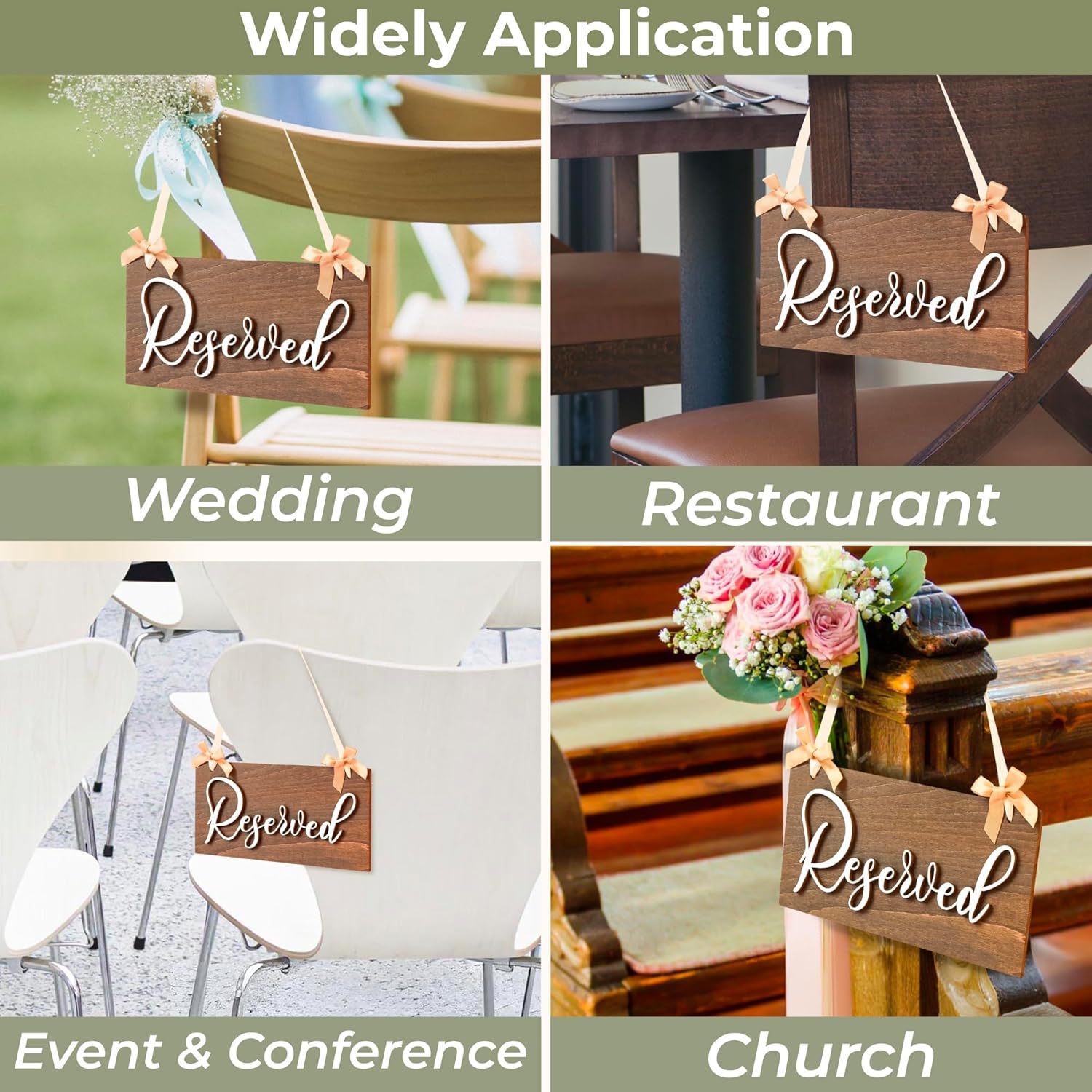 Neu Holz hängen bord, vorbehalten logo, halten anhänger, hochzeit dekoration_voghion.com
