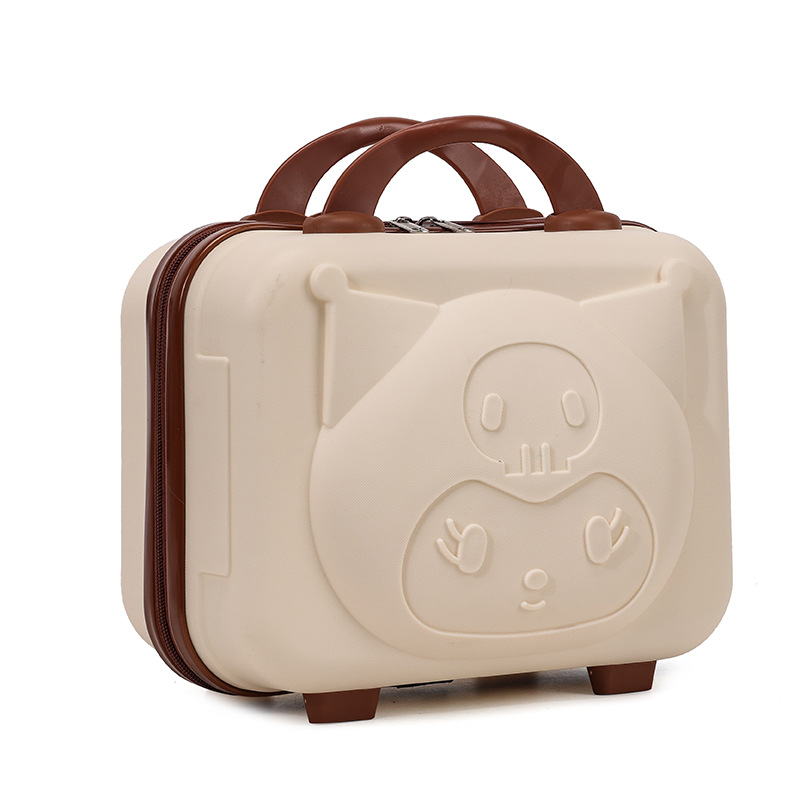 Equipaje de 14 pulgadas oso caso cosmético mano regalo viaje portátil caso Mini caja de contraseña caja de regalo al por mayor