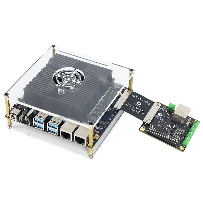 Digua Robot RDK S100 официальная плата расширения MCU, CAN, GPIO, расширяет гигабитный сетевой порт, IMU