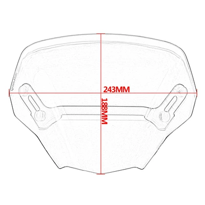 Front Windshield Windshield, Motorcycle front windshield
