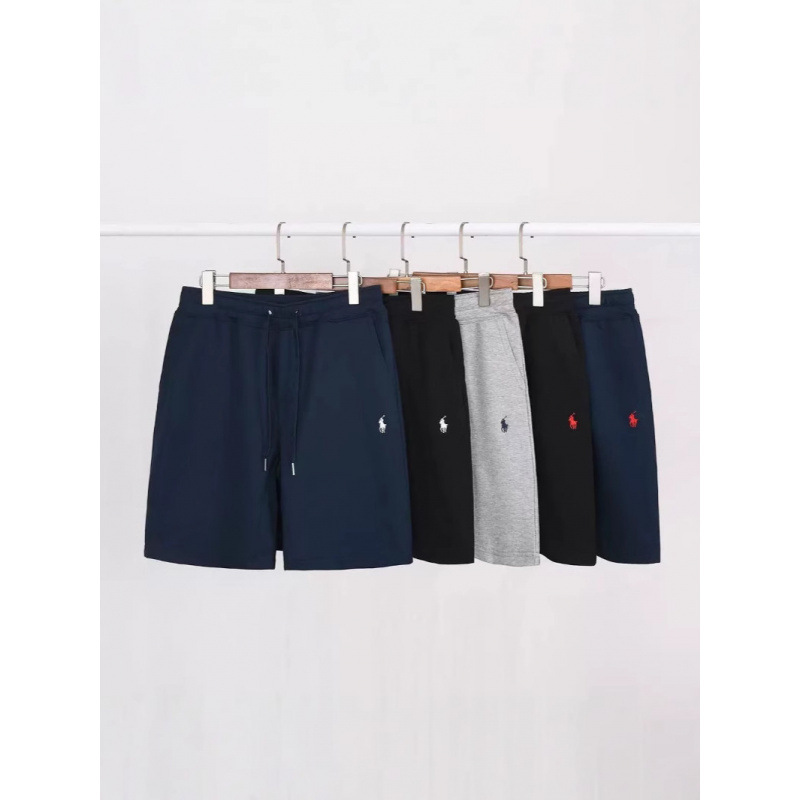 Men's Summer Cotton Pants Embroidered Pony Loose Mid-length Pants Hot-selling Thin plus size Sports Casual Shorts