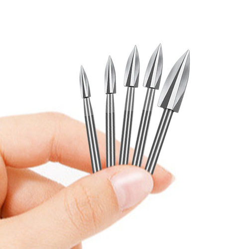 5pc carving knife set, electric woodworking milling cutter drill bit, furniture tea table, wood carving, root carving, grinding and polishing tools