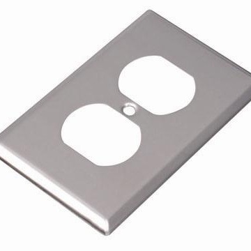 供应美式不锈钢面板 开关插座面板UL认证面板 家居家用简洁面板