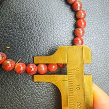 正宗宣化战国红玛瑙手链卡6.8尺寸女士小手链玉石爆款简约