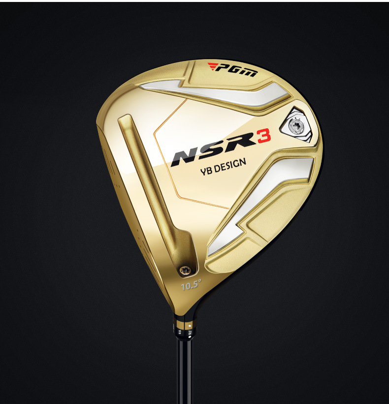 Gậy đánh golf nam PGM NSR tay trái số 1/3/5 gỗ hợp kim titan phục hồi cao — [Tay trái] Vàng 1 # R cấp, [Tay trái] Vàng 1 # S cấp, [Tay trái] Đen 1 # R cấp, [Tay trái] Đen cấp 1 # S chi tiết 10