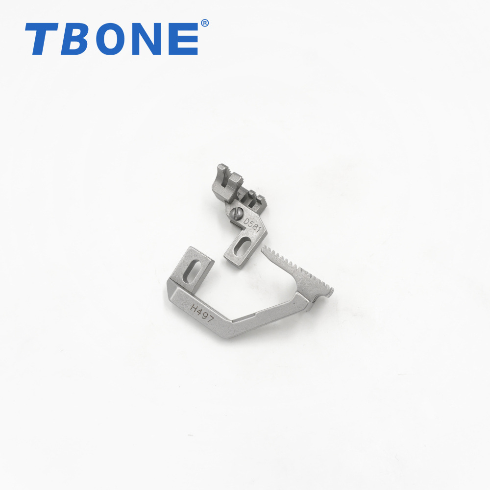 银箭757五线拷边机牙齿 包缝机配件 五线锁边机送布牙齿H497 D581