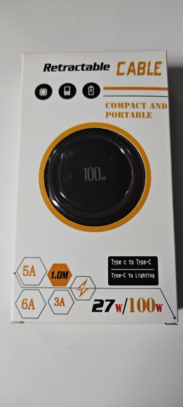 伸缩四合一数据线5芯100WPD27W快充适用笔记本手机充电线礼品LOGO|undefined