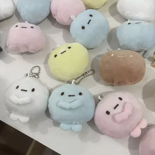 Corner Creature Roundo Plush Doll, Cute Stress-Relief Adorable Item, Four-Color Roundo Pendant Doll Toy, Cute Gift