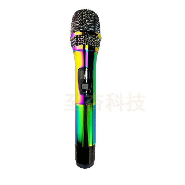 Wireless colorful universal microphone with accessories