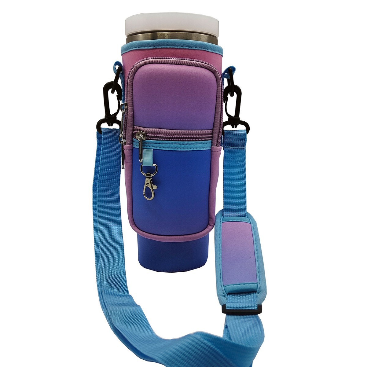 그라데이션 (키체인 + 더블지퍼 + 카라비너 + 스팟배송)