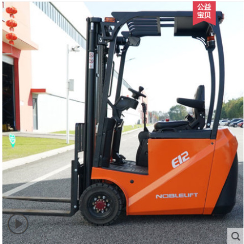 电动叉车 诺力FE3R12E 三支点电动平衡重叉车座驾式充电瓶