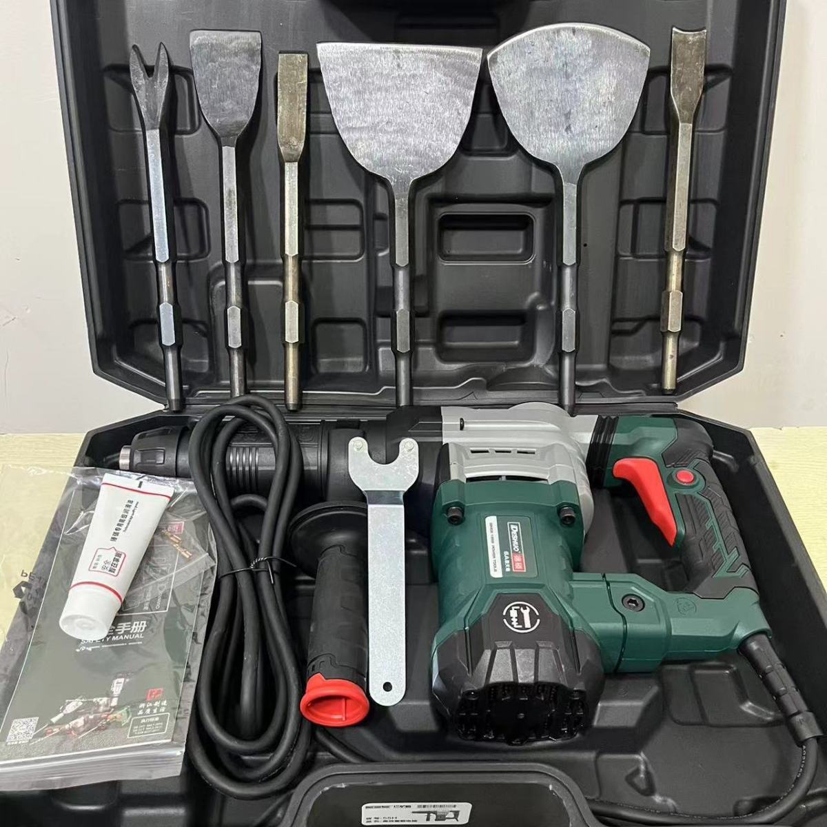 拆铜神器东成拆电机工具大功率电镐加大铲六件套拆解马达废旧设备