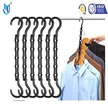 创意五孔衣架防滑多功能防风衣架五孔魔术衣架收纳挂架批发