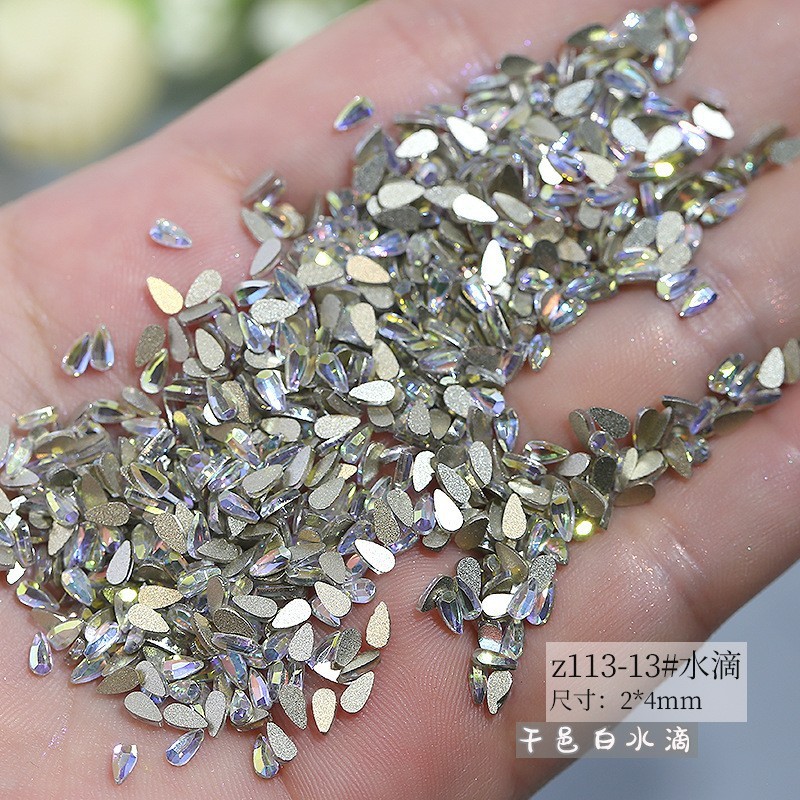 外国貿易製品、カラフルな三日月ダイヤモンド、多用途のヨーロッパとアメリカのフラッシュモカミニムーンダイヤモンドジュエリー|undefined