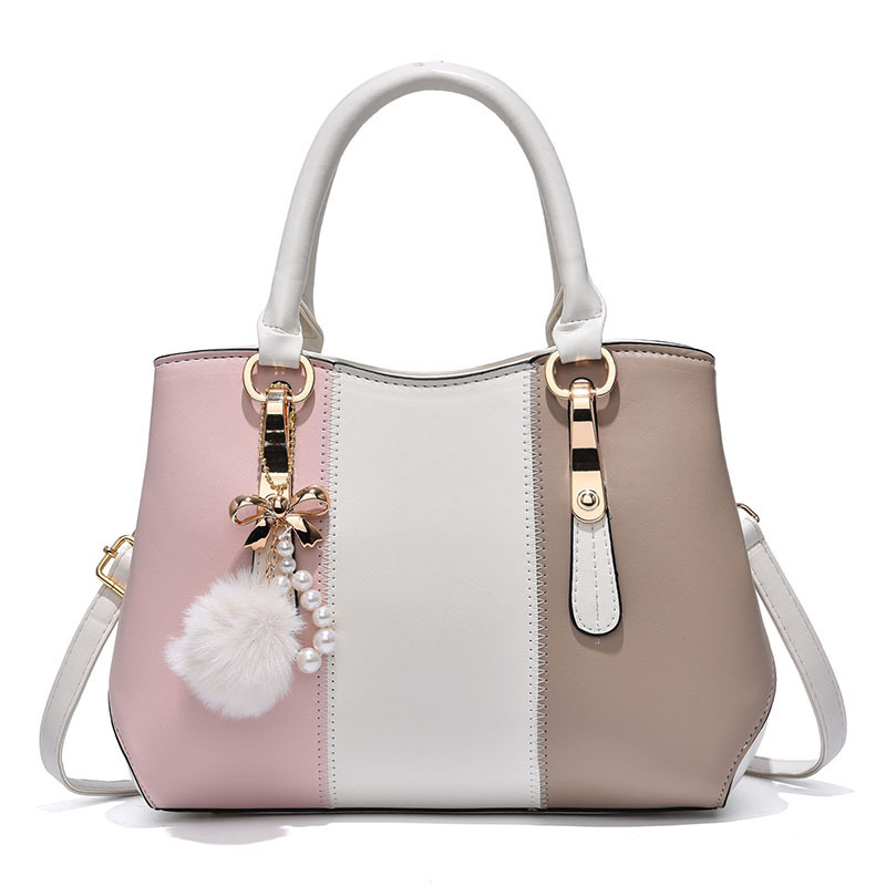 [Cross-Border Women's Bag] 2025 New Fashion Elegant Women's Handbag Korean Style Large Capacity Shoulder & Crossbody Bag For Middle-Aged Women - Thumbnail 5