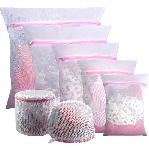 Washing Bag for Washing Machine, Special Anti-Warp Mesh Laundry Bag Set with Fine Mesh, Coarse Mesh, Large Holes, Thick Double Layer