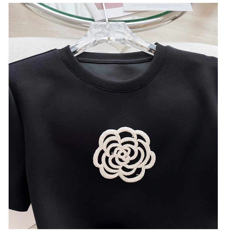 Women's Clothing Style Sports Suit For Women Summer New Style High End Fashion Style Age Reducing Wide Leg Pants Two Piece Suit_ecoleips.com