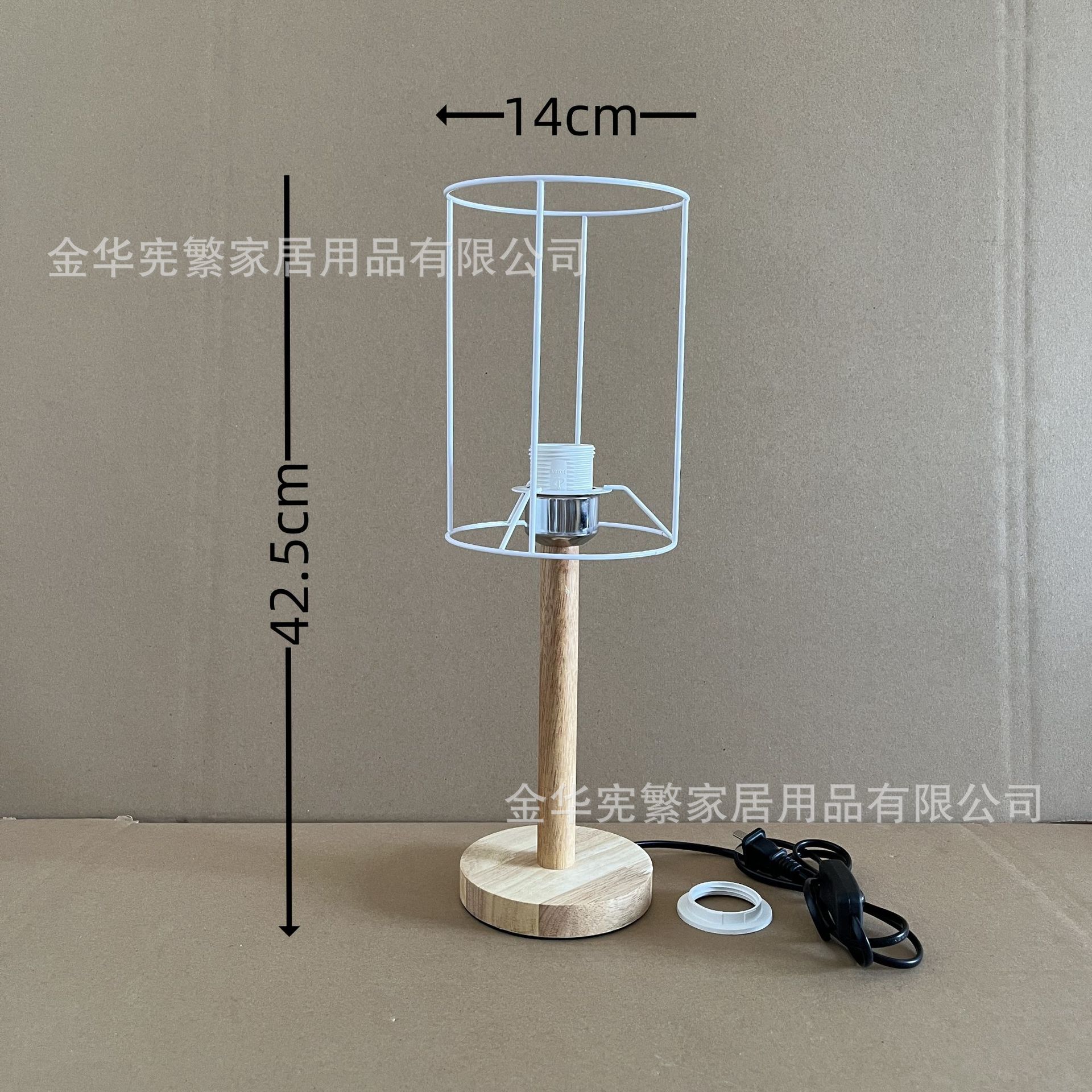 14x20 원형 철 프레임 + 28 높이 통나무 베이스