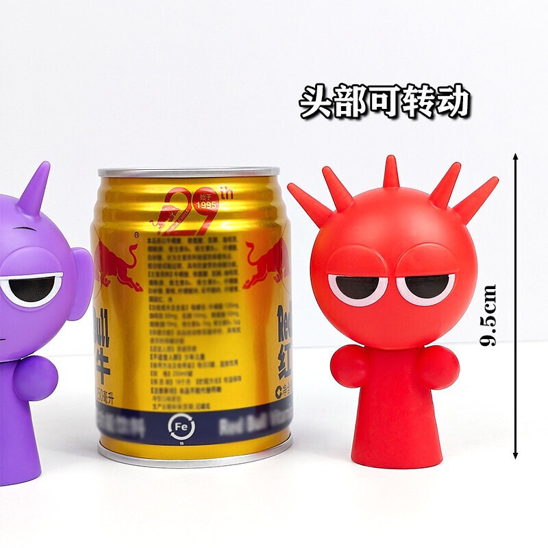 新款大号节奏盒子手办公仔音乐盒子游戏周边玩偶儿童玩具全套礼物|undefined