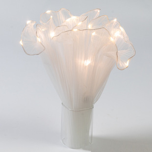 28Cm*2M Light Wave Yarn, Flower Packaging Gauze Material, Flower Shop Materials Wholesale Gift Box Customization