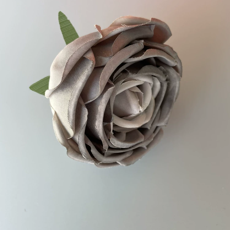  handmade simulation rose head wedding fake rose plant wall DIY rose simulation flower wholesale