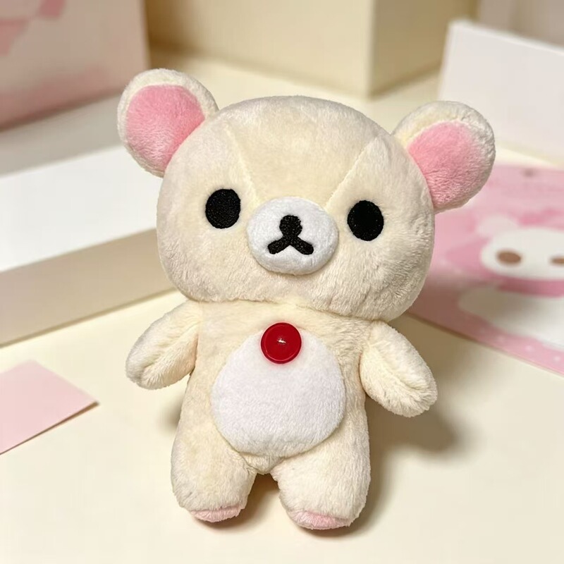 Japanese-style Rilakkuma plush dolls, cute stuffed toys, birthday gifts for girls, soothing cute toys, birthday presents Japanese-style Rilakkuma plush dolls, cute stuffed toys, birthday gifts for girls, soothing cute toys, birthday presents