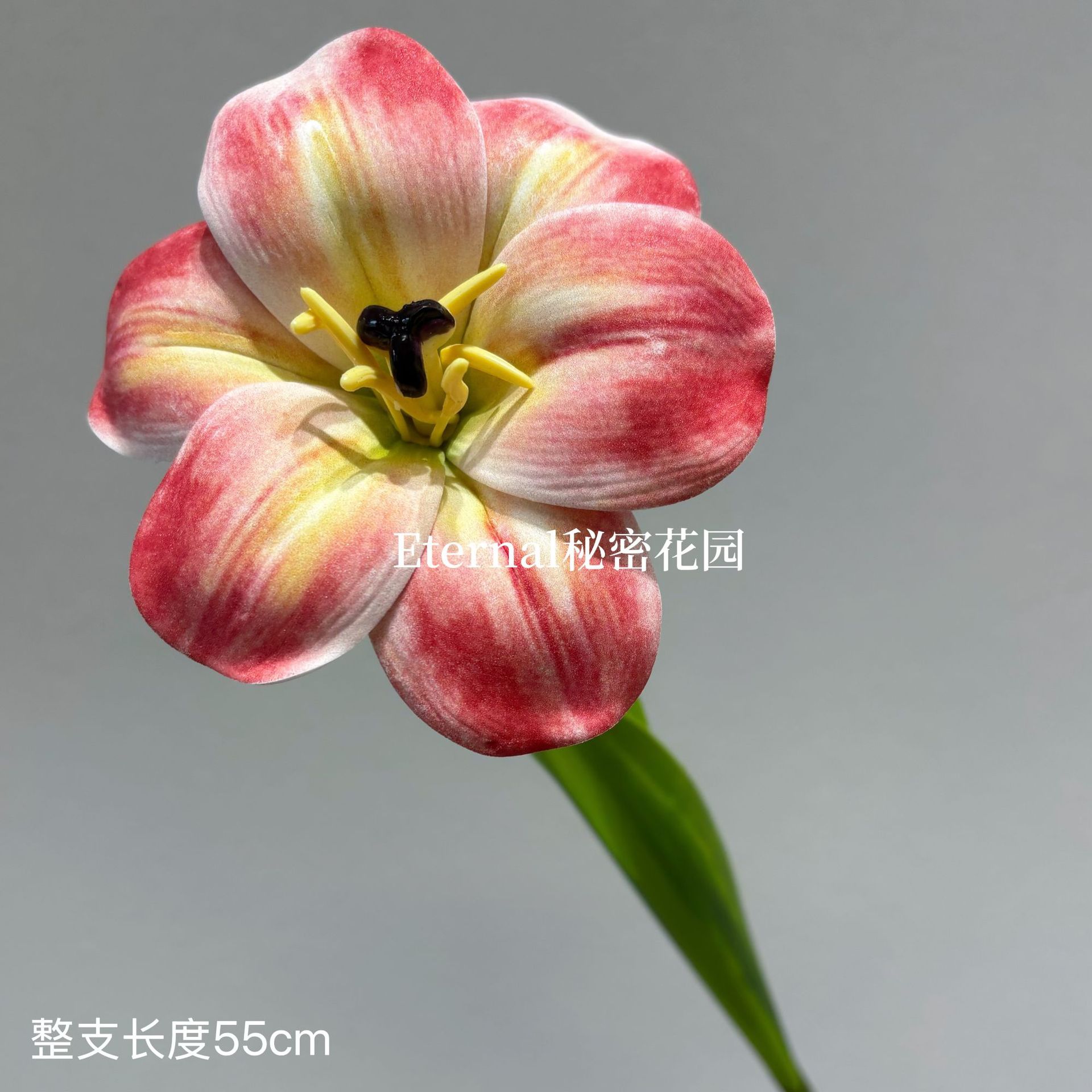 EVA 플립 튤립 옐로우 하트 레드