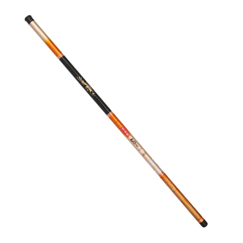 Zhenyi nuevo producto varilla de mano de 2.7 - 7.2 metros varilla de arroyo multicolor opcional contracción 60 cm de caña de pesca al por mayor