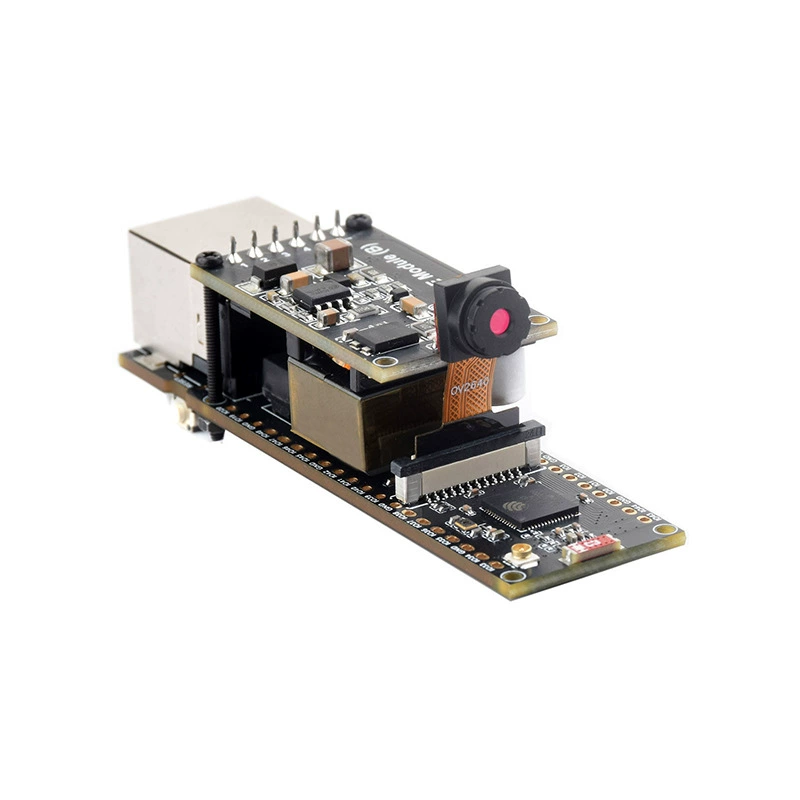 ESP32-S3 Ethernet платформа разработки с камерой питание PoE расширение коммуникационный модуль WIFI Bluetooth