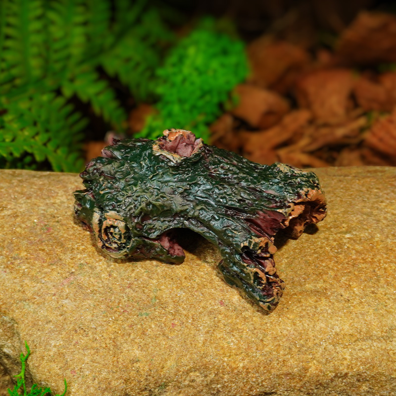 Nueva raíz de árbol, cueva de árbol, decoración de pecera, decoración de resina de acuario, decoración de peces y camarones, escondite de la rocalla