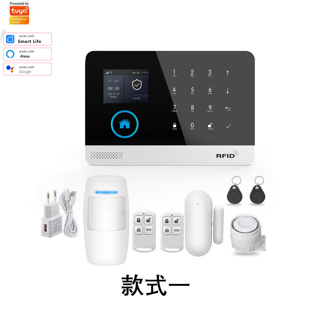 Graffiti inteligente wifi 4g alarma antirrobo alarma doméstica TUYA alarma WIFI